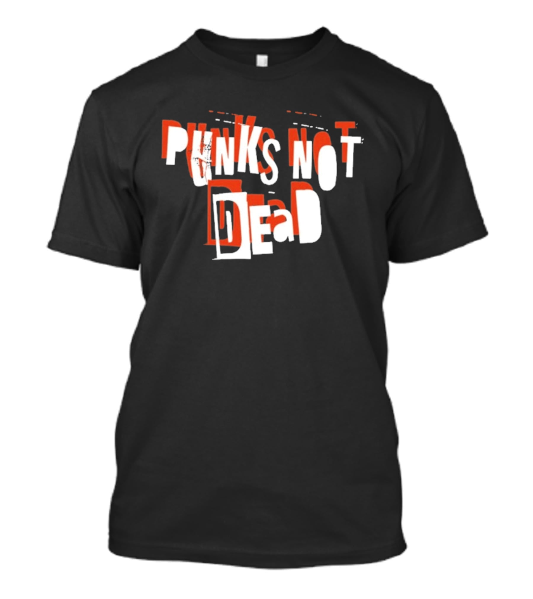 Punks Not Dead 76 26 Distorted T-Shirt