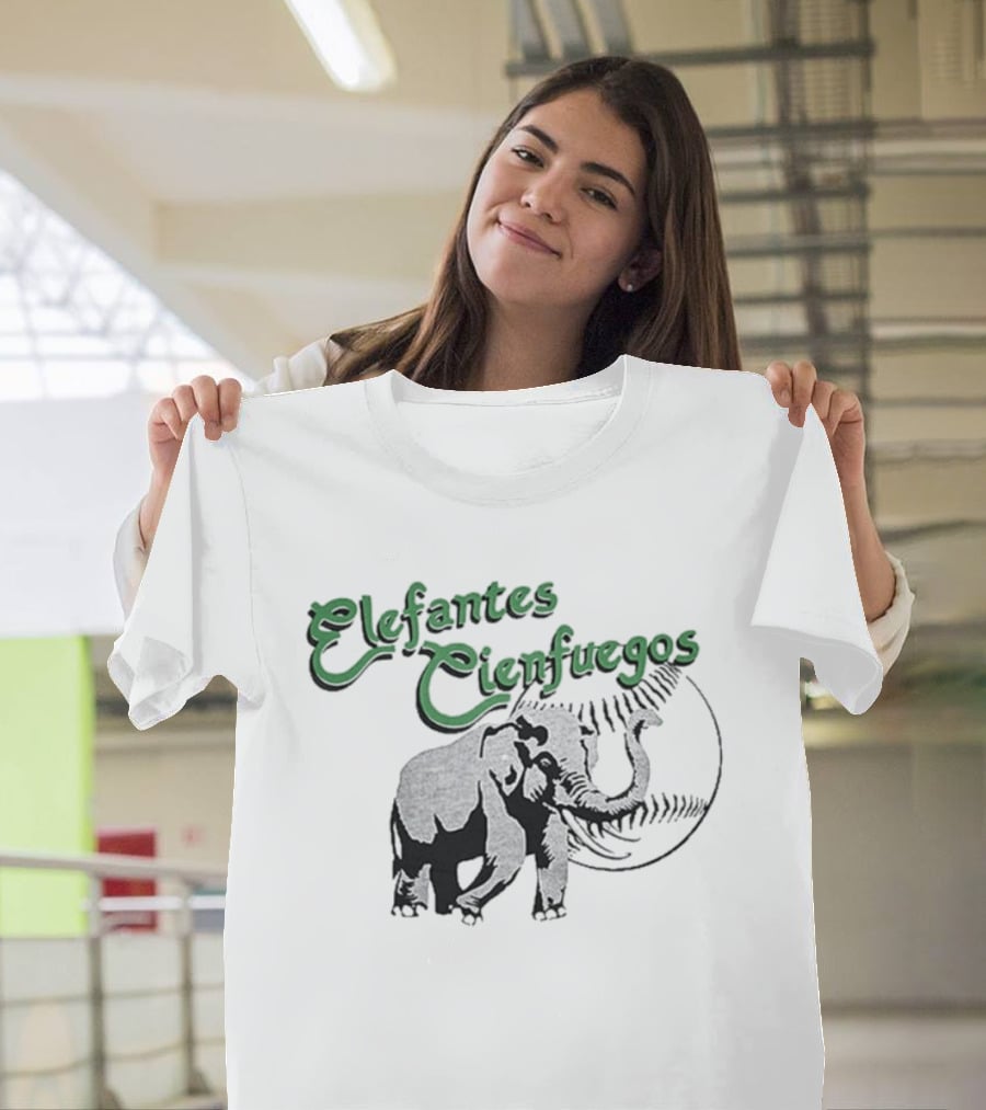 Elefantes Cienfuegos Elephant Vintage Baseball T-Shirt
