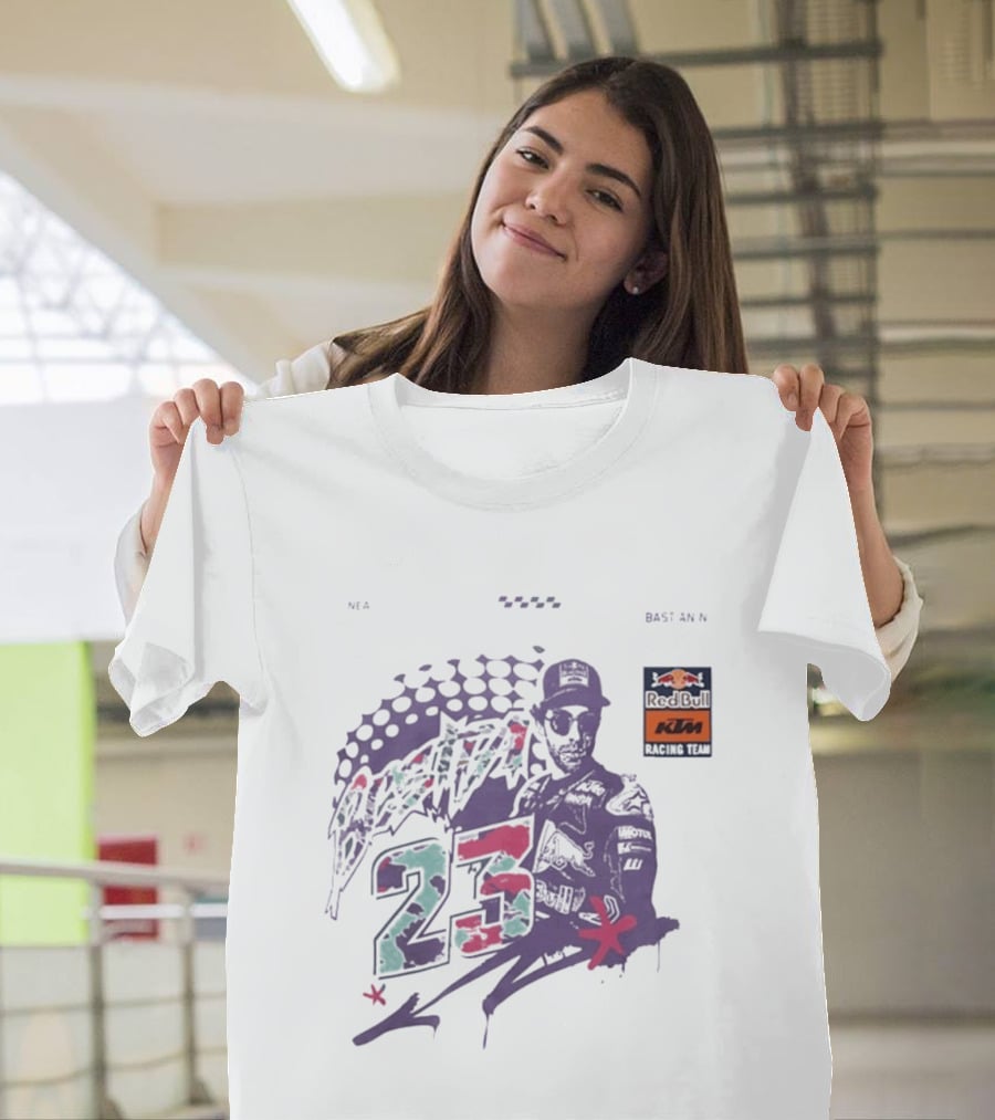 Enea Bastianini 23 Red Bull KTM Racing Team T-Shirt