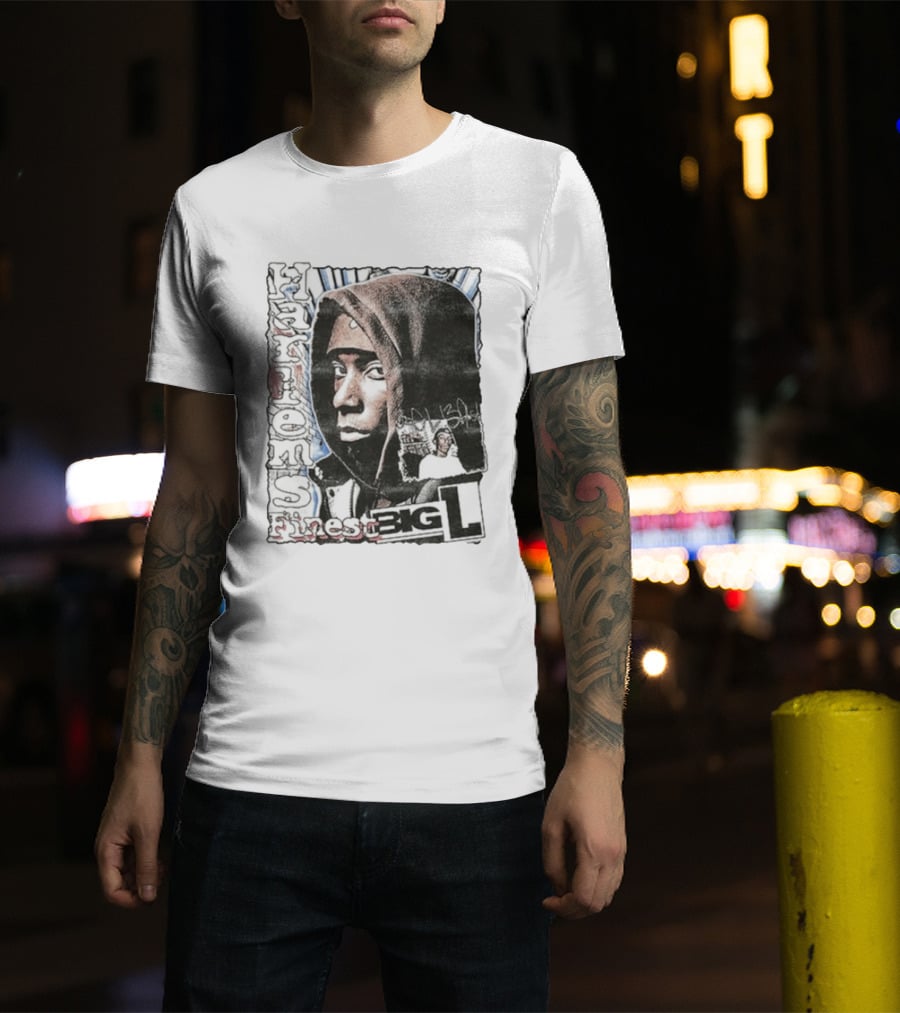 Harlem's Finest Big L Hip Hop Legend T-Shirt