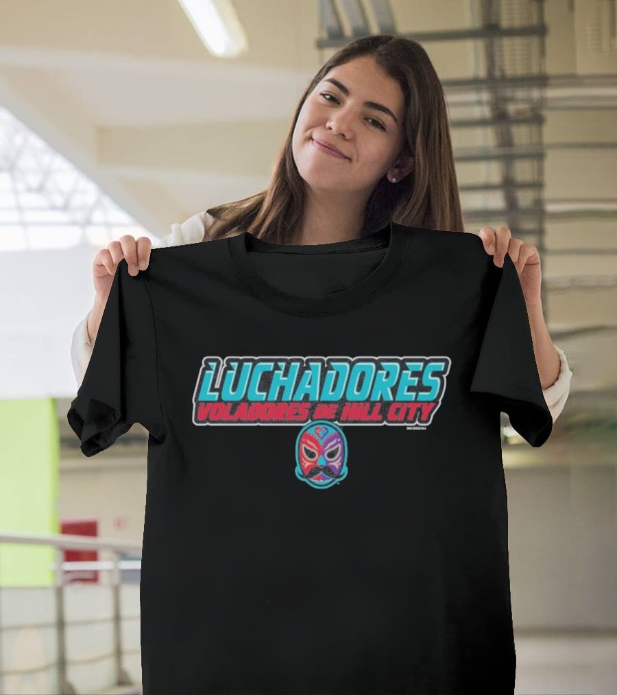Luchadores Voladores De Hill City Youth Performance T-Shirt
