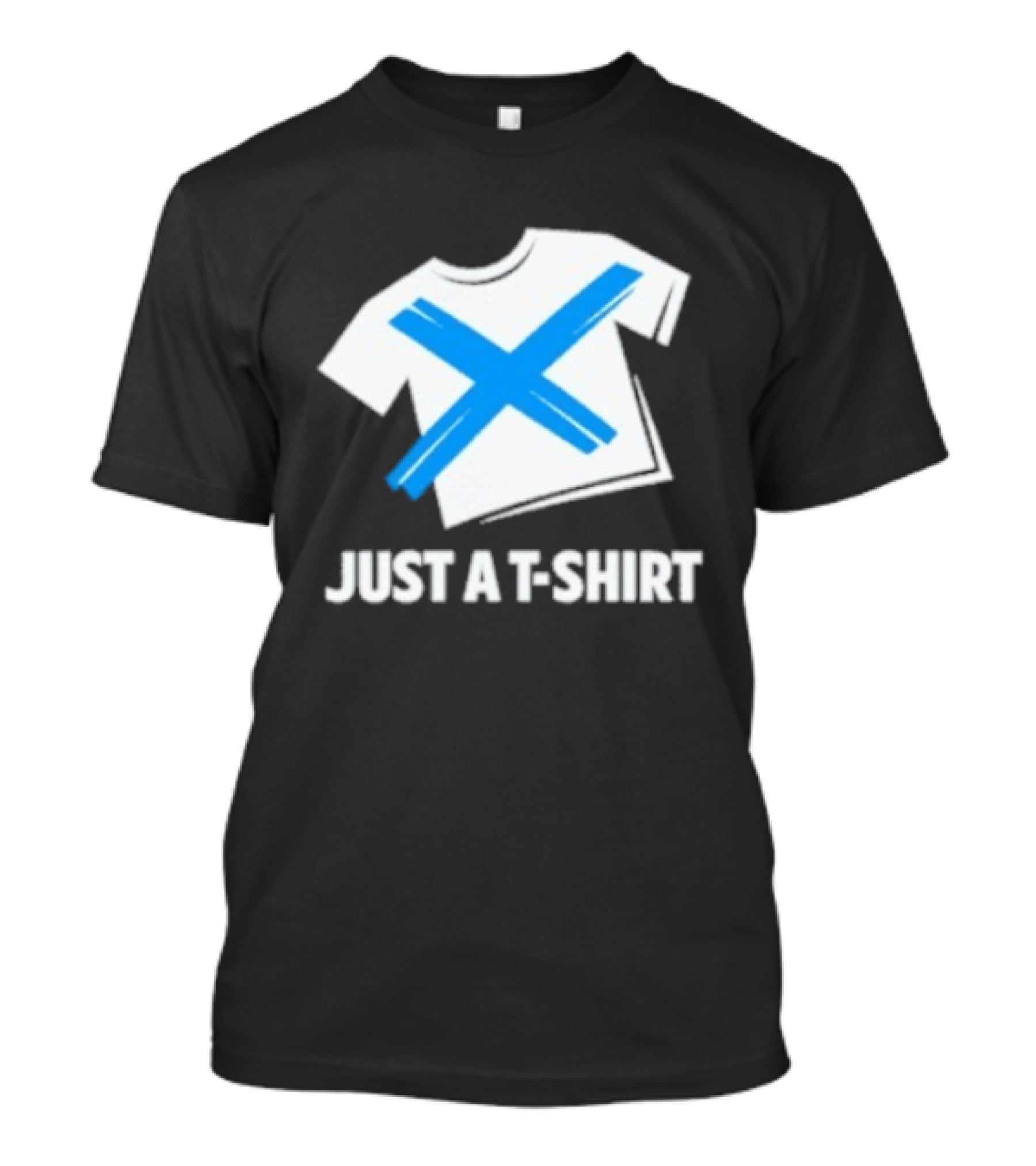 Just A Blue X T-Shirt