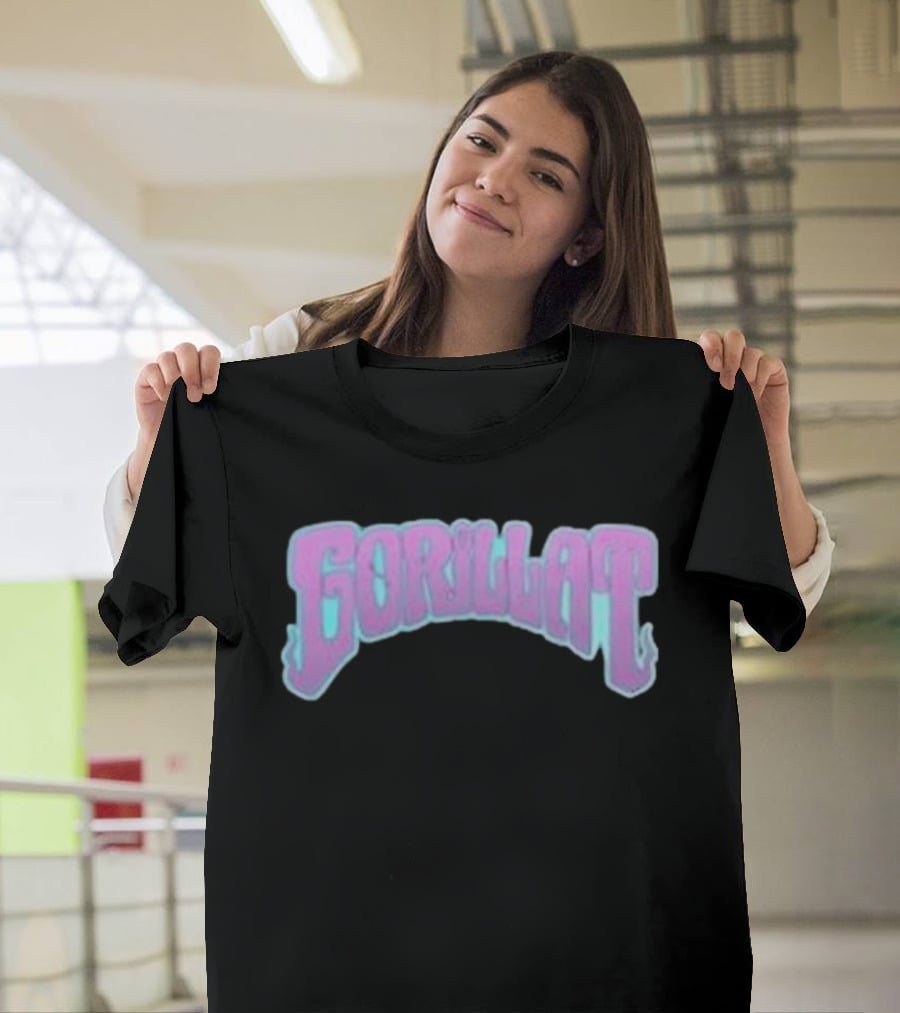 Kt8 Gorillat Pink And Blue T-Shirt