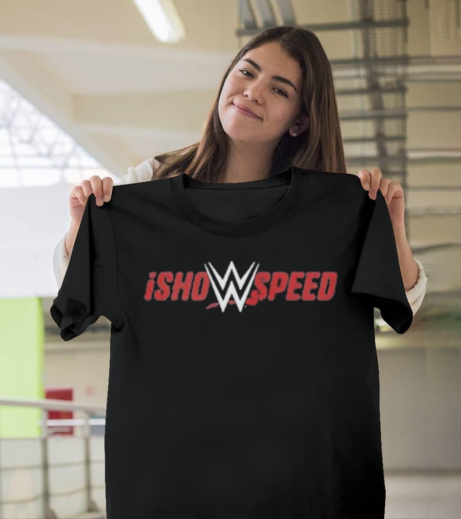 IShowSpeed WWE WrestleMania Vegas Exclusive Event T-Shirt