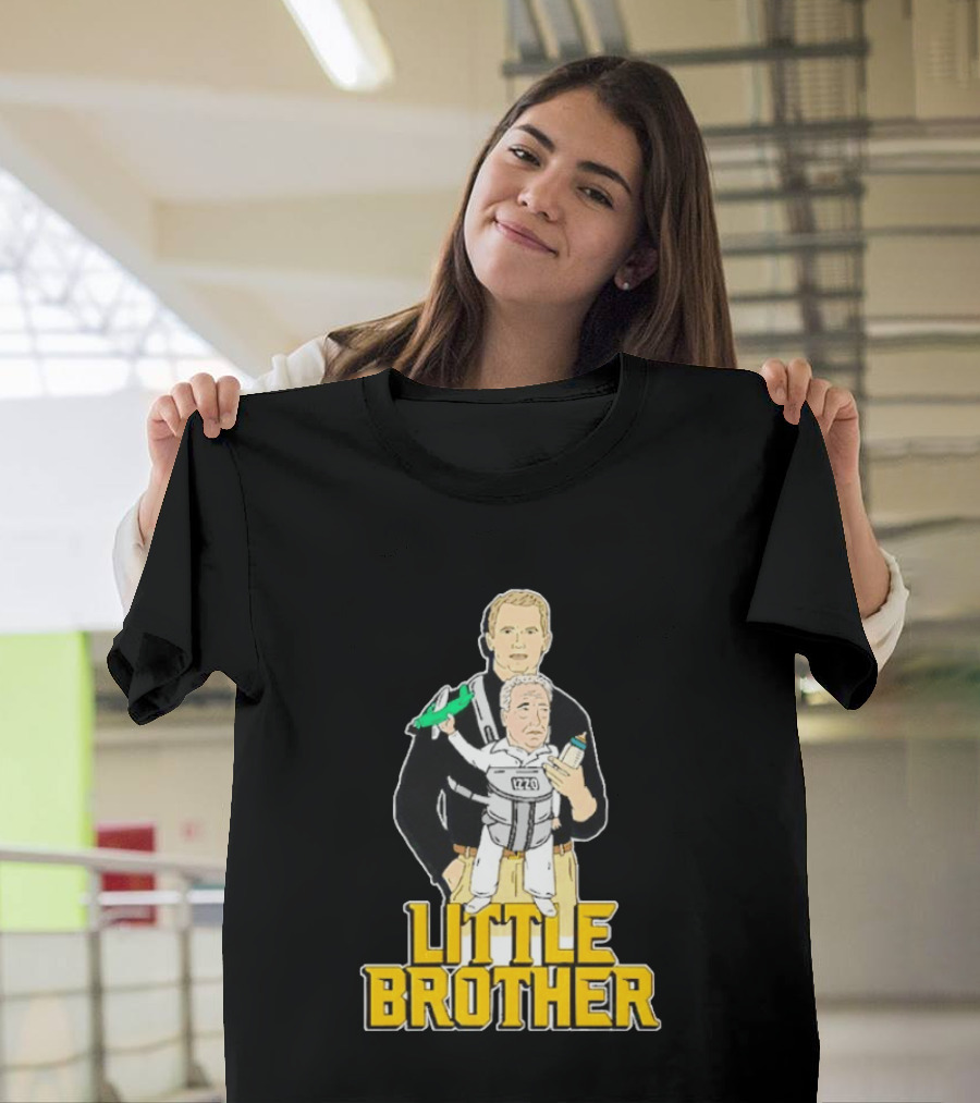 Little Brother Michigan Wolverines Izzo Parody Feed Milk T-Shirt