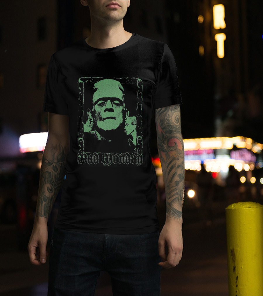 Bad Monday Stein Frankenstein's Monster T-Shirt