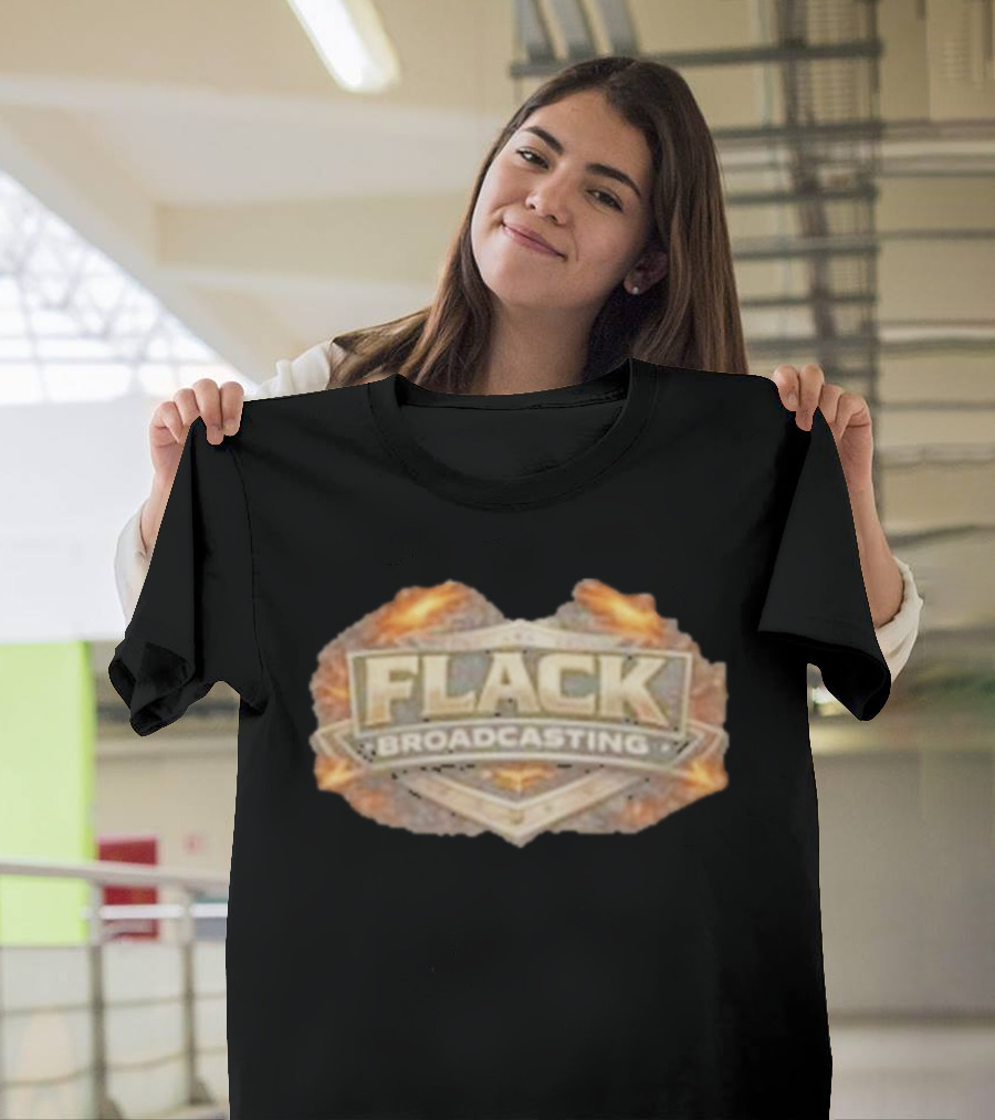 North Country Flack Broadcasting Fire T-Shirt