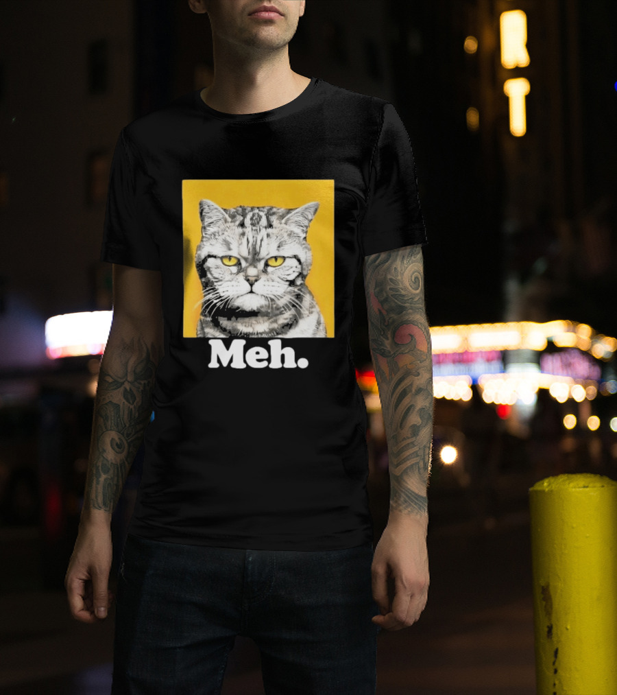 90 Day The Single Life Meh Cat T-Shirt