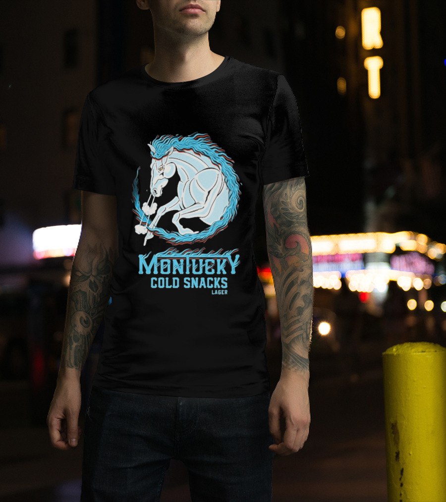Montucky Cold Snacks Lager Year Of The Horse T-Shirt