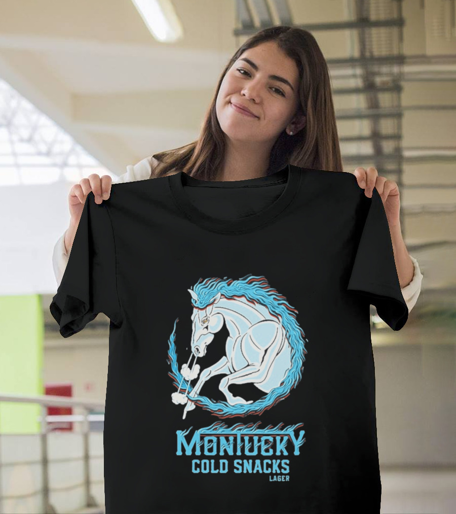 Montucky Cold Snacks Lager Year of the Horse T-Shirt