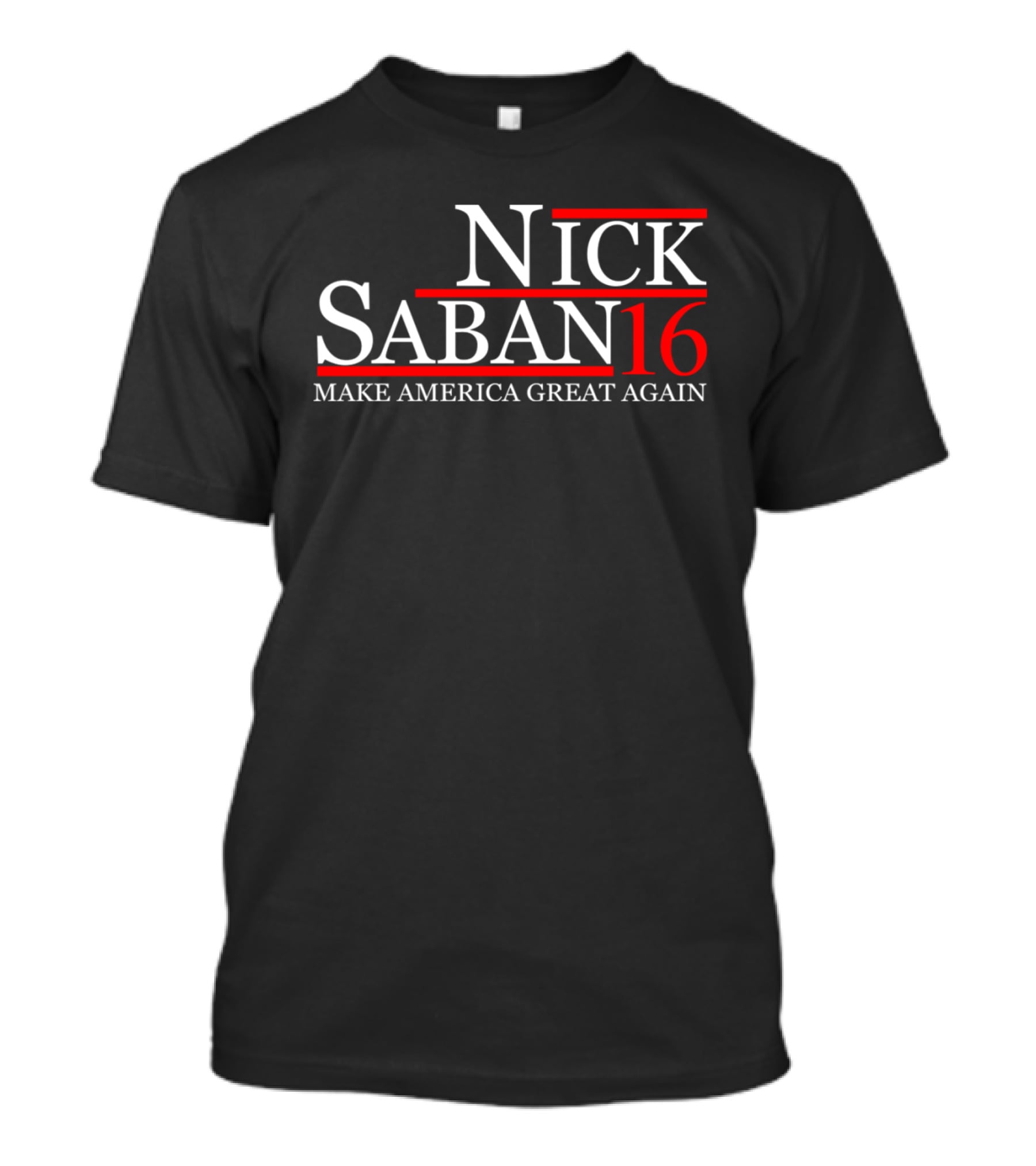 Nick Saban 16 Make America Great Again T-Shirt