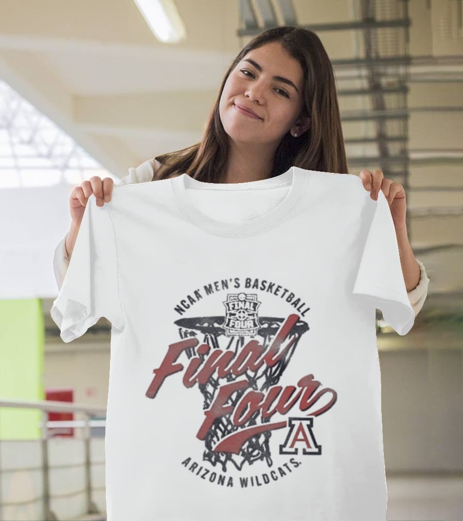 Arizona Wildcats Final Four 2026 NCAA Men's Basketball Tournament T-Shirt