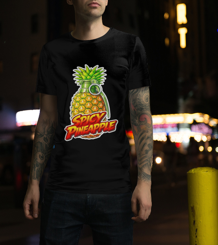 Spicy Pineapple Grenade T-Shirt