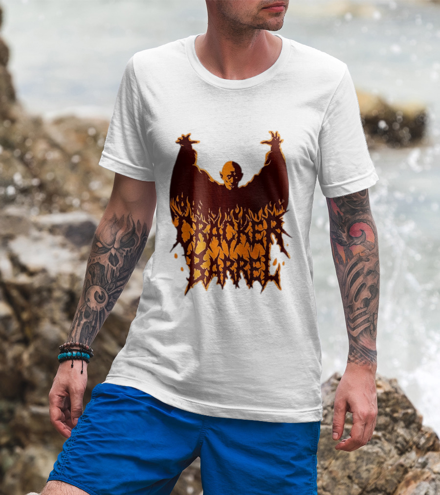 Kurt Barlow Cracker Barrel Fiery Vampire Horror T-Shirt