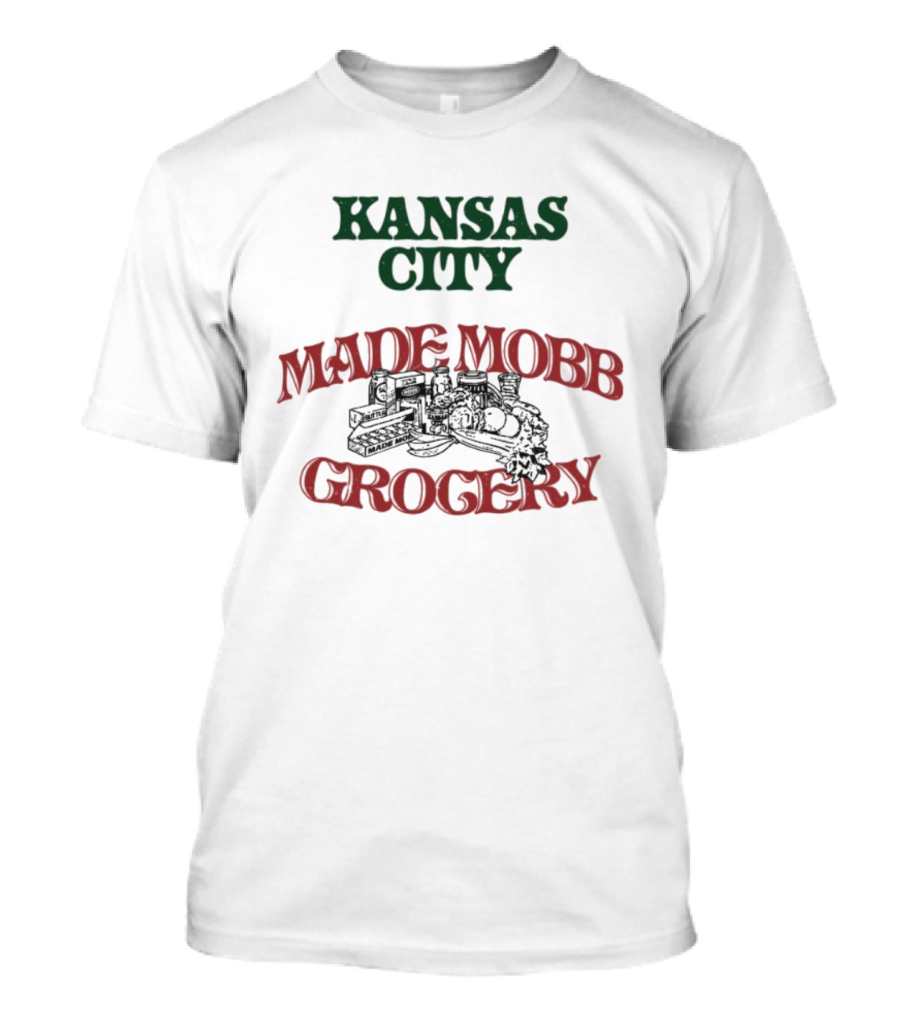 Kansas City Made Mobb Grocery 221 SW Blvd T-Shirt