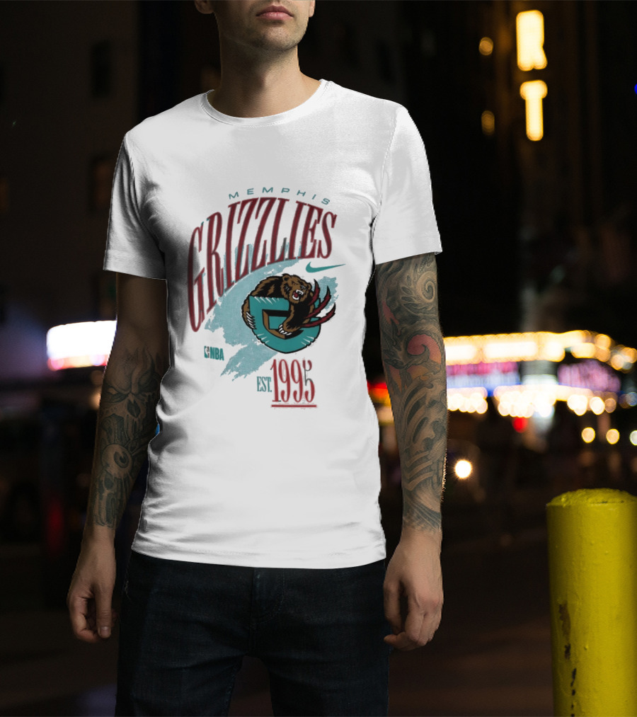 Memphis Grizzlies Est. 1995 NBA T-Shirt