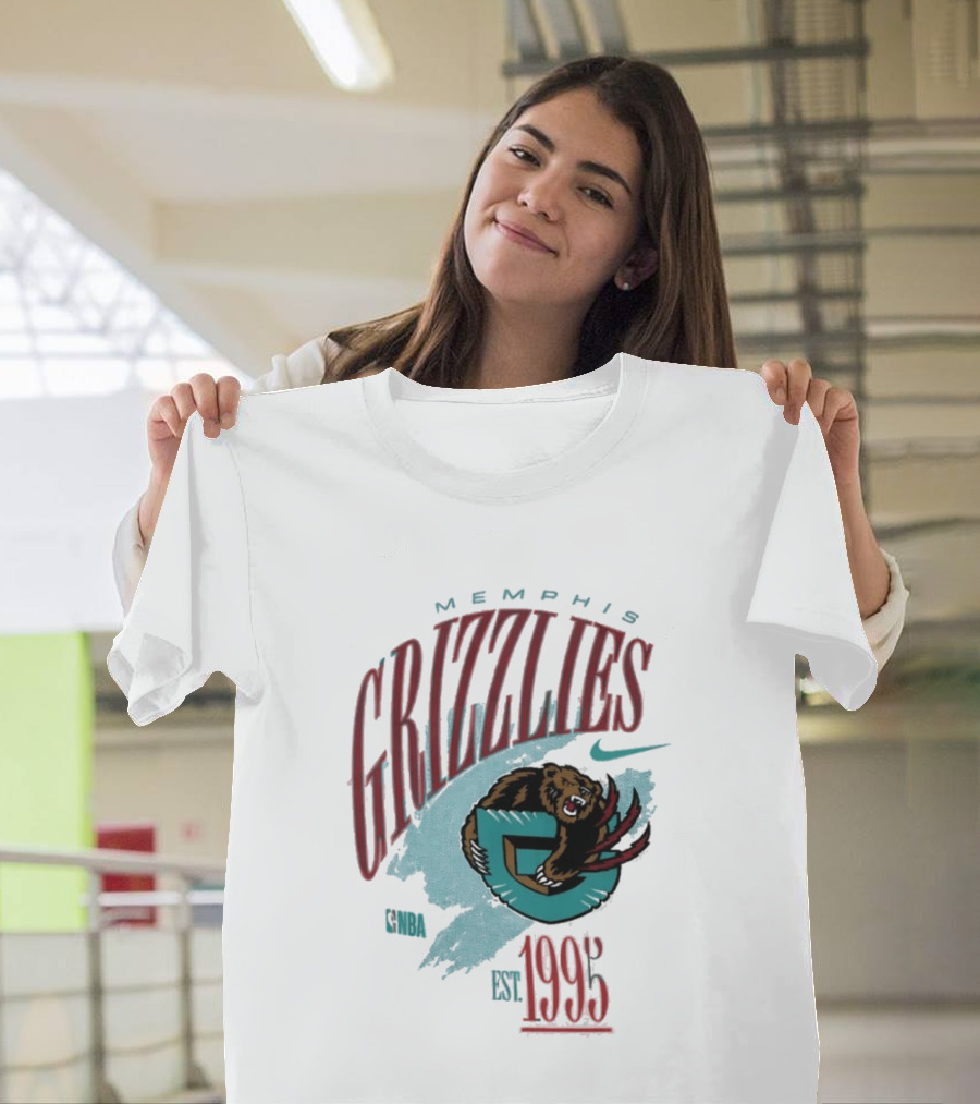 Memphis Grizzlies Est. 1995 NBA T-Shirt