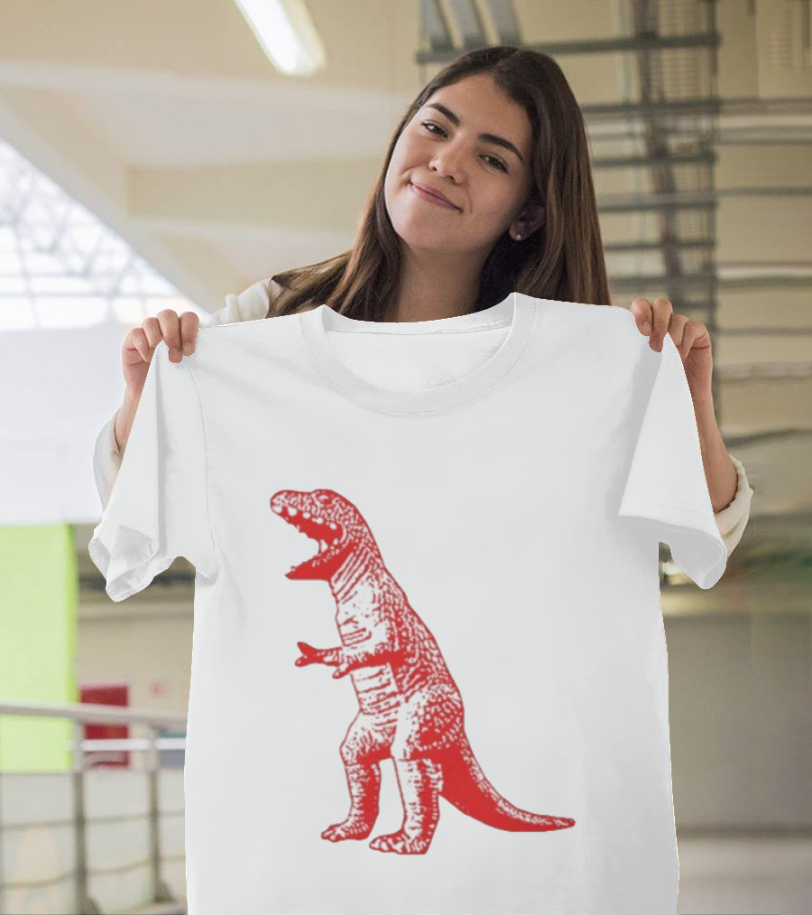 Red Rex Dinosaur Sheldon Cooper Bazinga T-Shirt