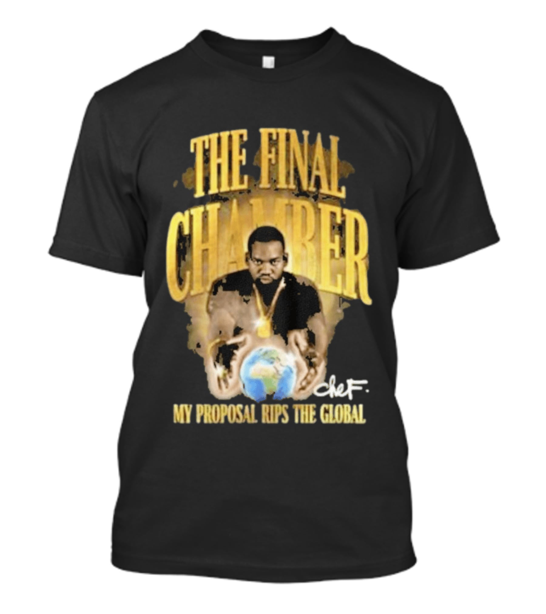 Raekwon The Final Chamber My Proposal Rips The Global Chef T-Shirt