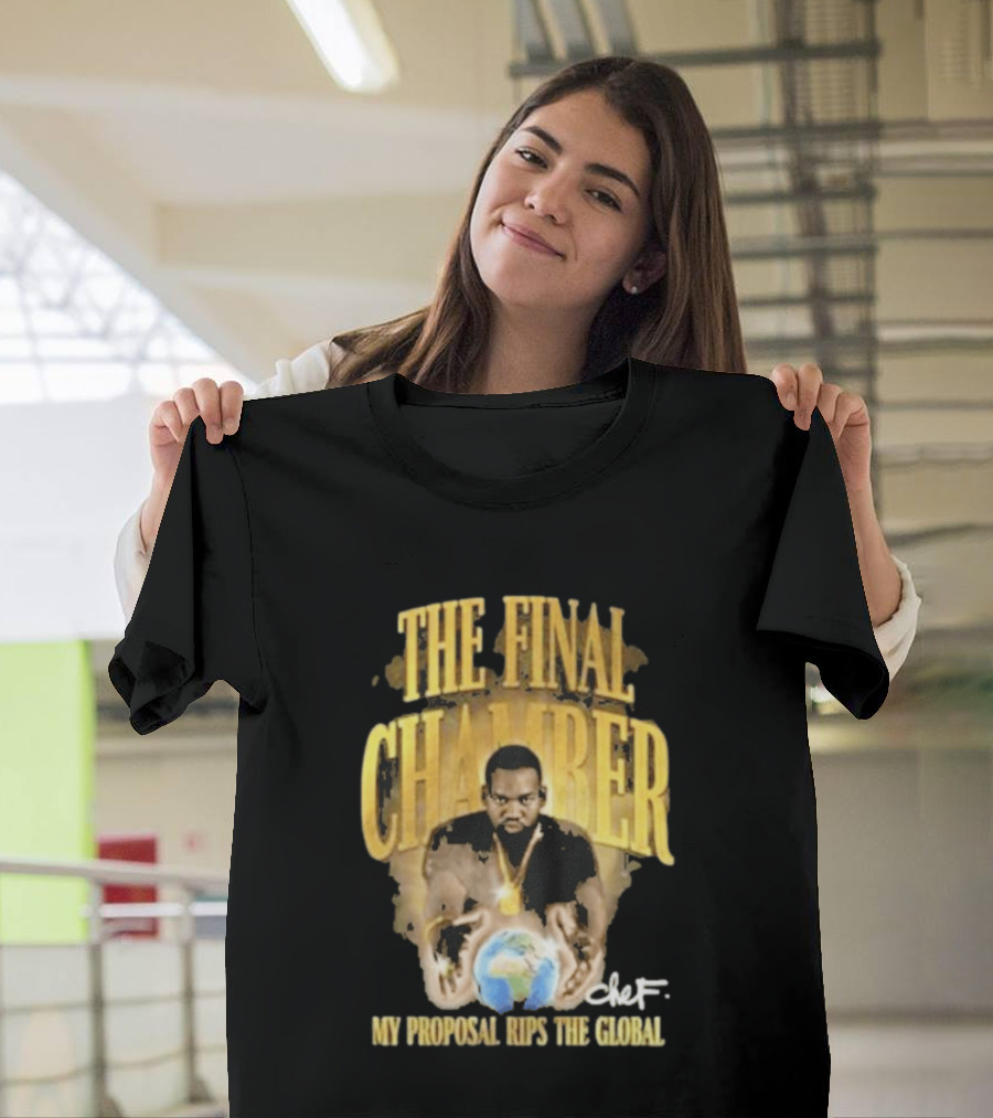 Raekwon The Final Chamber My Proposal Rips The Global Chef T-Shirt