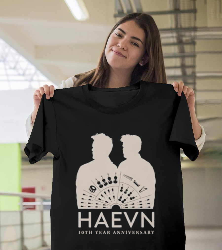 HAEVN 10th Year Anniversary Silhouette And Musical T-Shirt