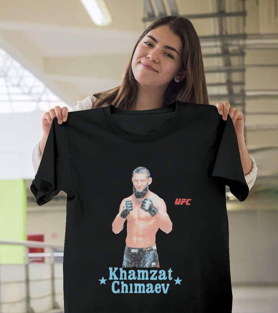 Khamzat Chimaev UFC Wacko Maria Collaboration T-Shirt