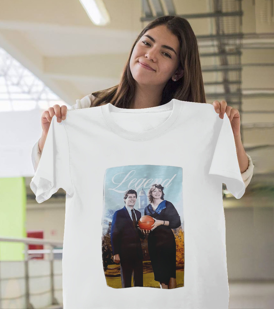 UConn Big East Legend Peggy Myers Basketball Custom T-Shirt