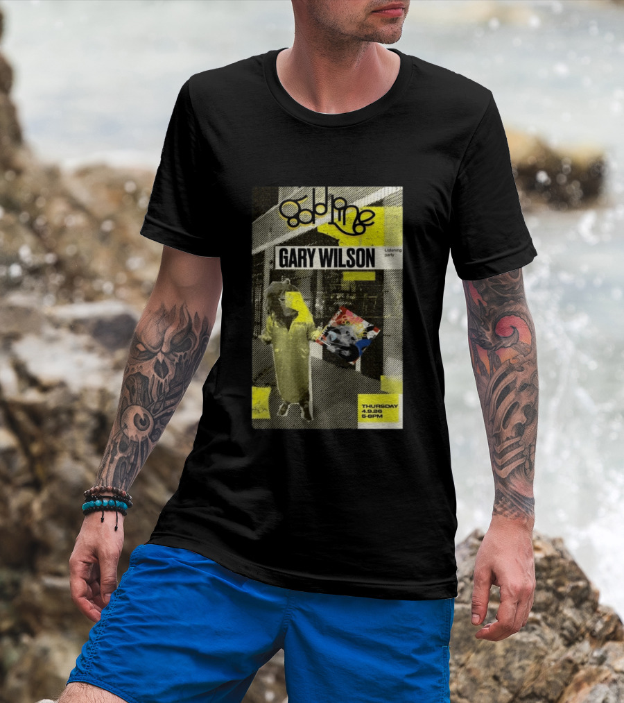 Gary Wilson Listening Party Goldline Los Angeles 4 9 26 T-Shirt