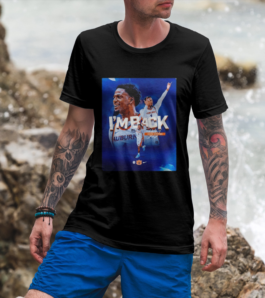 I'm Back Kevin Overton Auburn Tigers Basketball Auburn Nike T-Shirt
