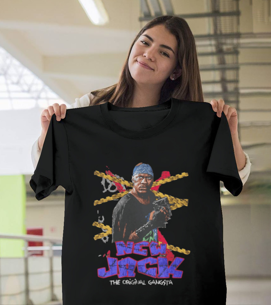 New Jack The Original Gangsta Classic Wrestling Legend T-Shirt