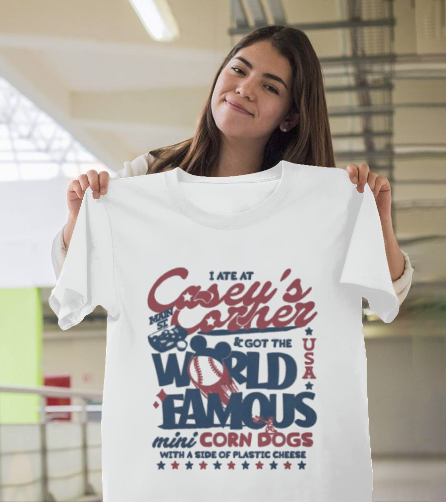 Casey's Corner World Famous Mini Corn Dogs USA T-Shirt