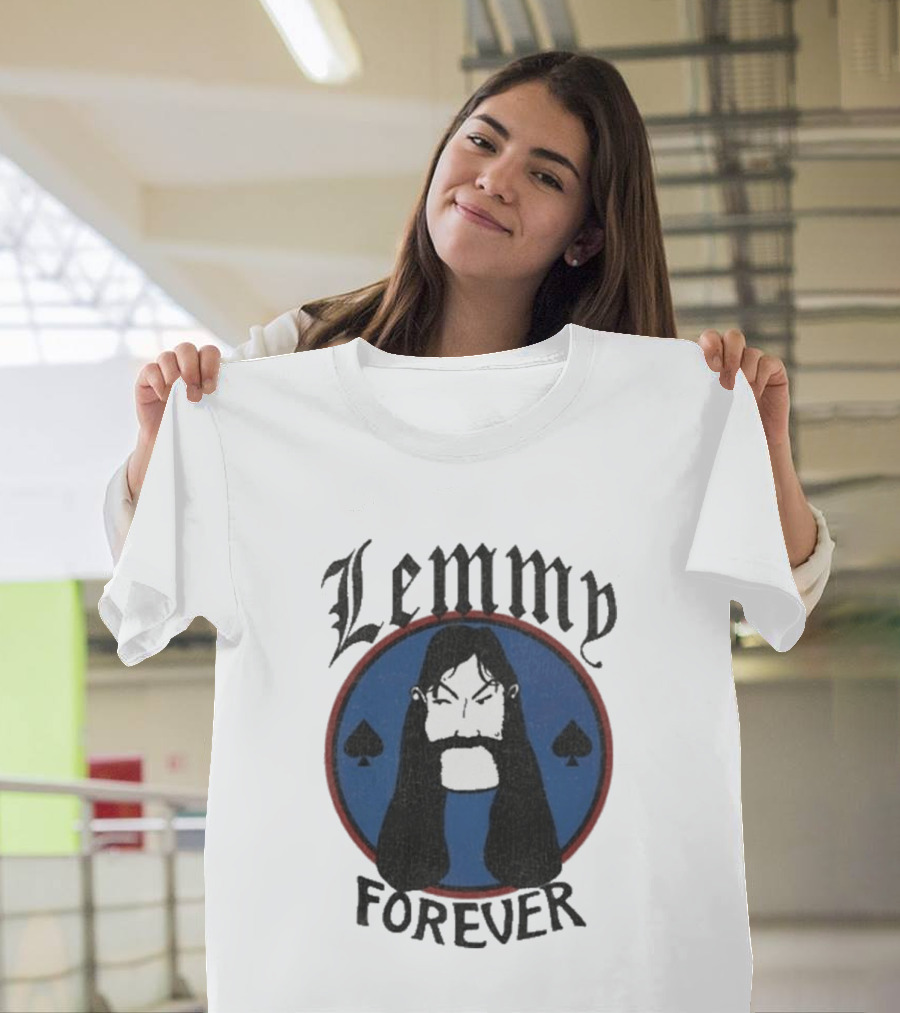 Lemmy Forever Motorhead Tribute Ace of Spades T-Shirt