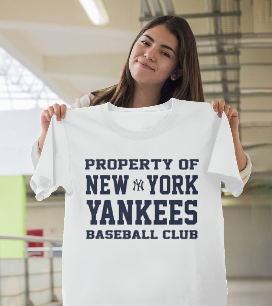 Property of New York Yankees Baseball Club NY Yankees T-Shirt