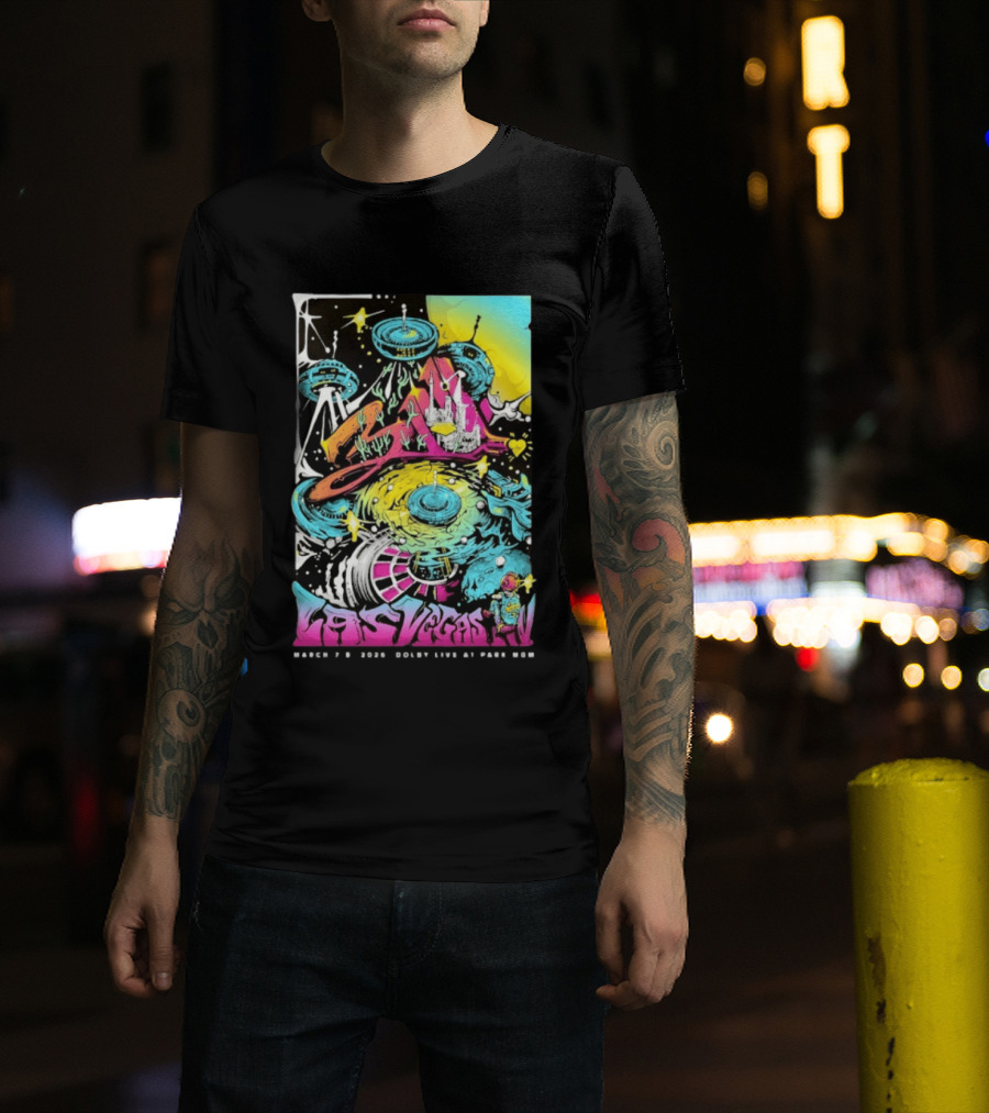 311 Band Live At Park MGM Las Vegas March 7 8 2026 Psychedelic T-Shirt