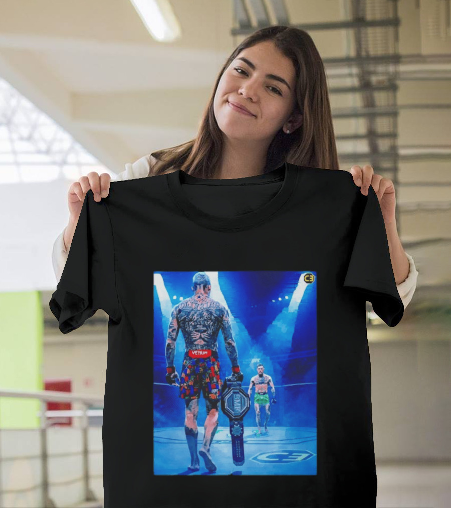 UFC Venum Oliveira McGregor BMF Championship Faceoff T-Shirt