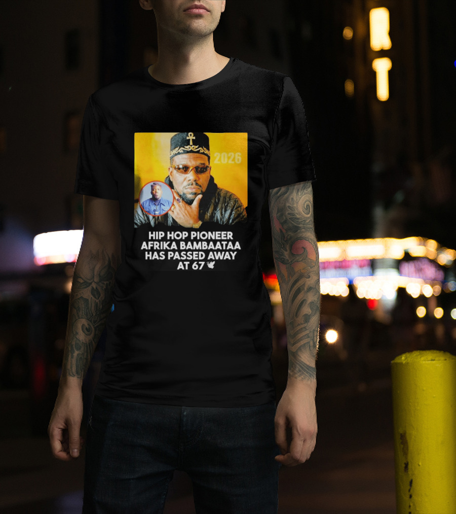 Afrika Bambaataa Hip Hop Pioneer Legacy Lives On T-Shirt