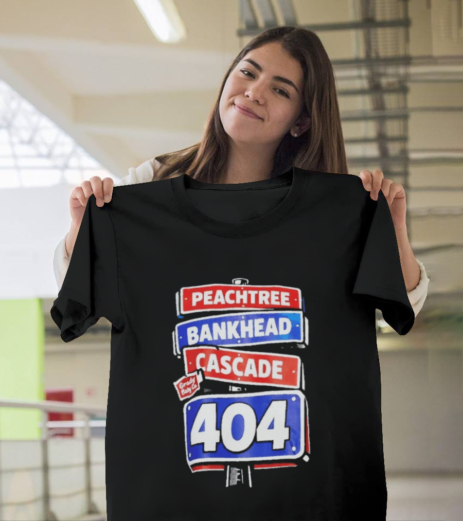 Peachtree Bankhead Cascade 404 Grady Baby Co T-Shirt