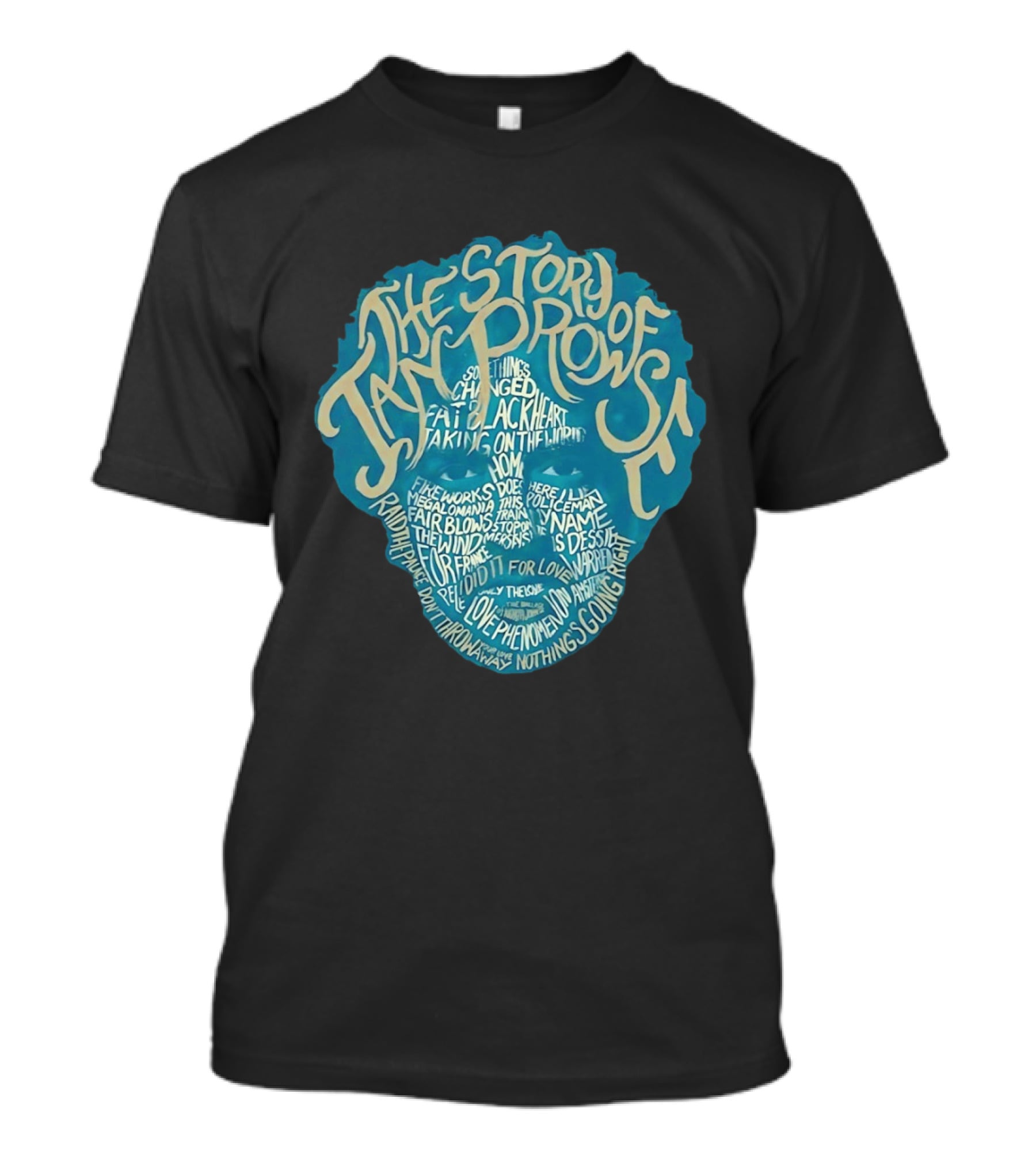 The Story Of Ian Prowse Fat Black Heart Taking On The World T-Shirt