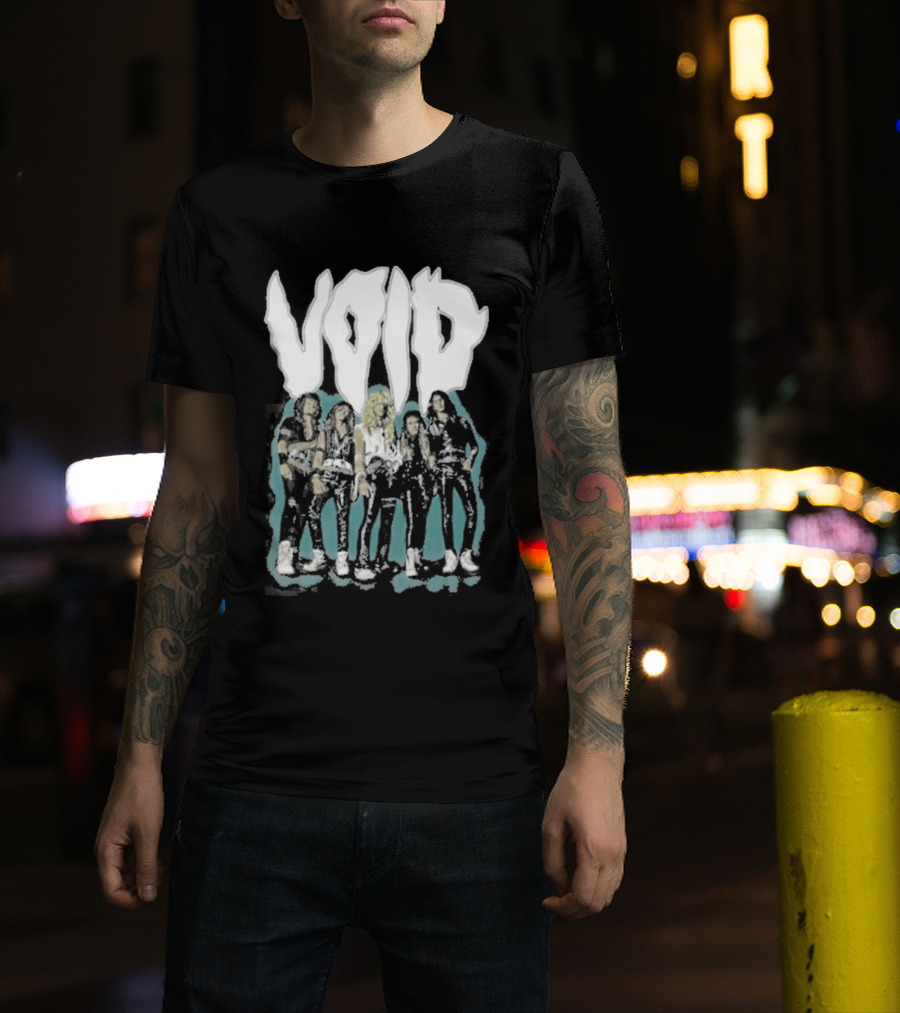 Void 2026 Tour Band Illustration Music Concert Merch T-Shirt