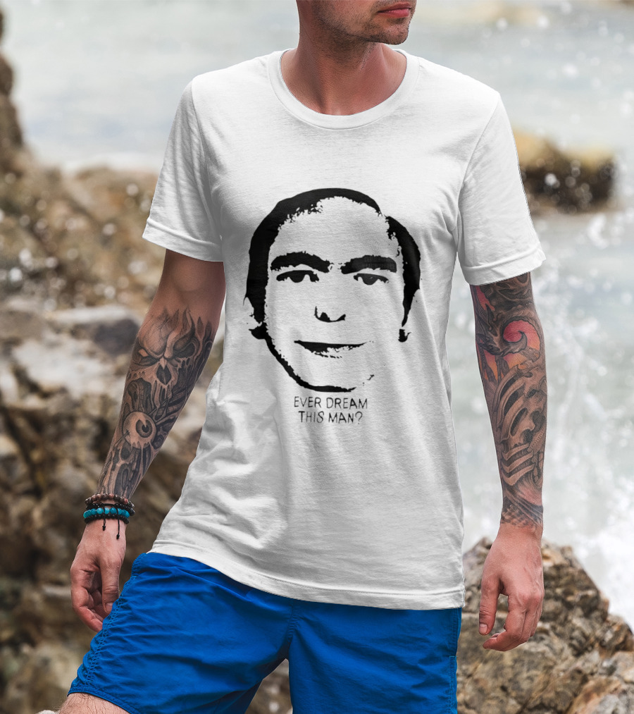 Ever Dream This Man Mystery Face Image T-Shirt