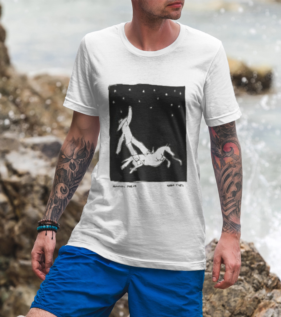 Anna Tivel Cowboy Under Starry Night T-Shirt