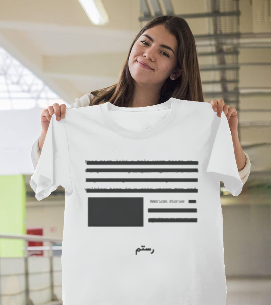 Rostam Redacted Favorite Resort Spring High Mountain T-Shirt