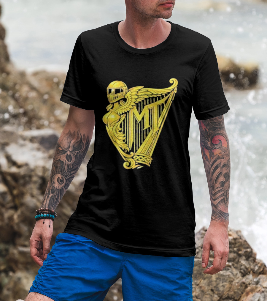 Murder Town USA MT Harp Winged Helmet T-Shirt