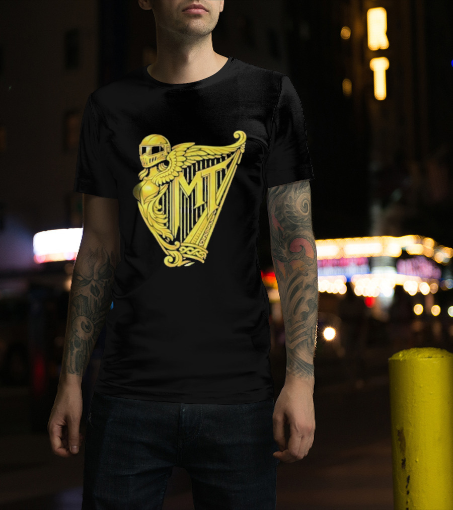 Murder Town USA MT Harp Winged Helmet T-Shirt