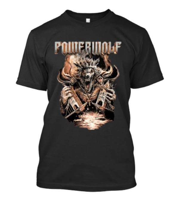 Powerwolf Wake Up The Wembley Metal Mass Ovo Arena London Tour 2026 T-Shirt