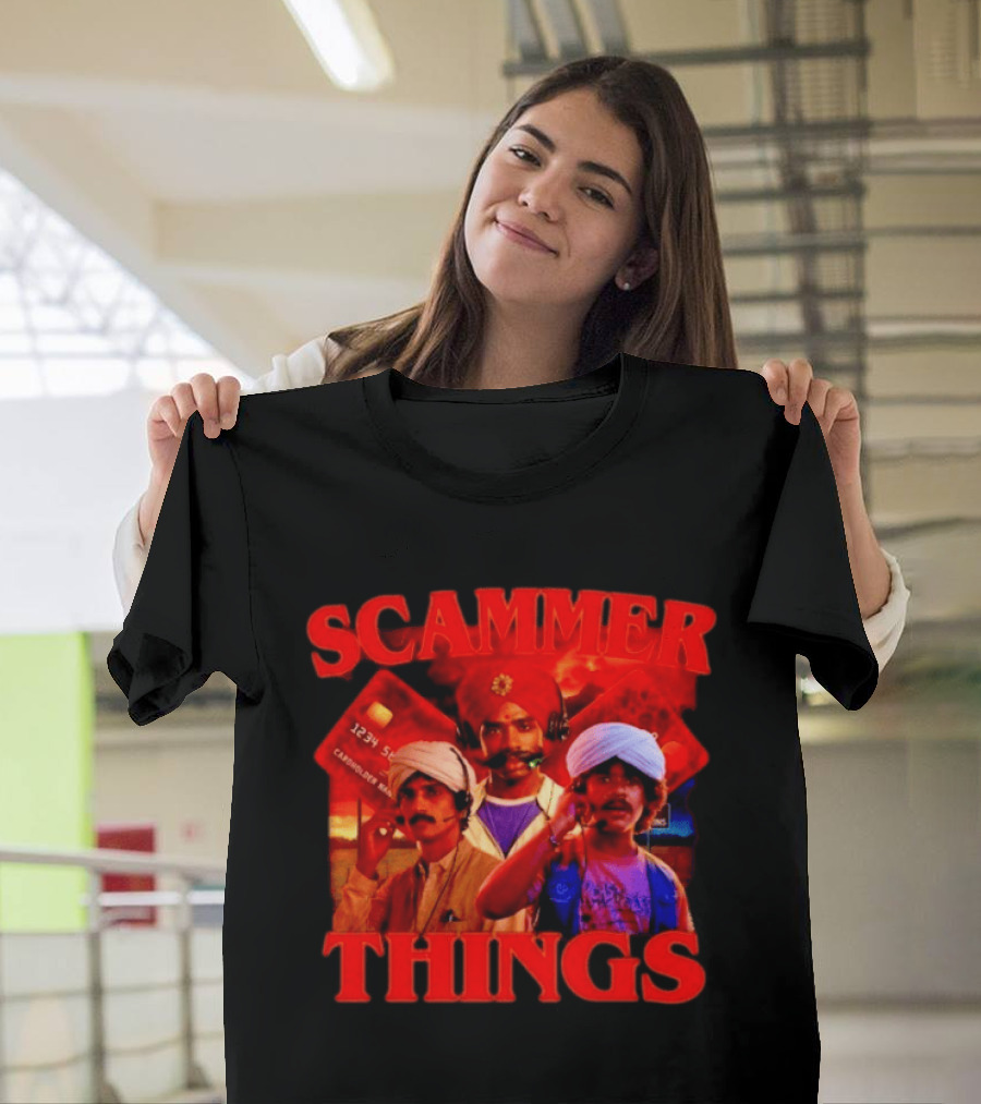 Scammer Things Credit Card Call Center T-Shirt