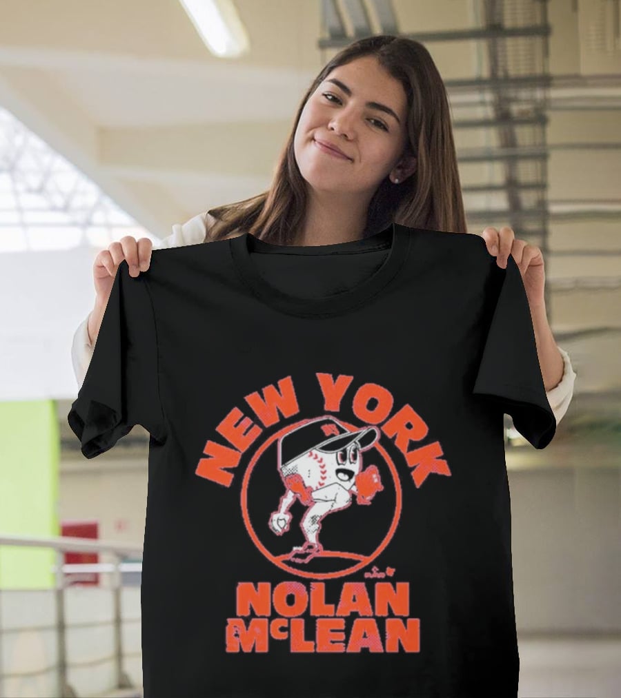 New York Nolan McLean Baseball Buddies T-Shirt