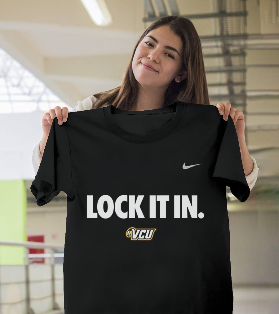 Nike VCU Rams Lock It In Team Legend 2026 T-Shirt