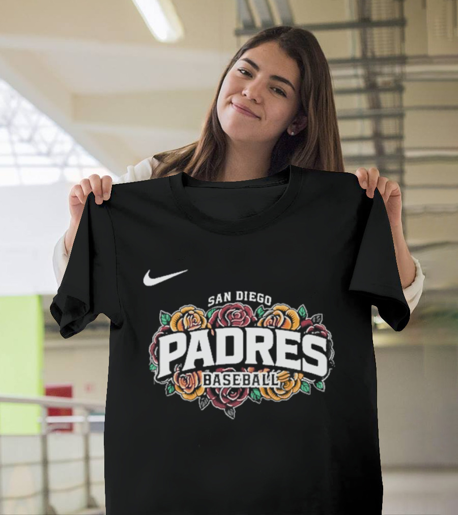 San Diego Padres 2026 City Connect Nike Floral T-Shirt
