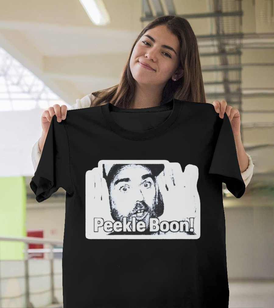 Tavin Dillard Peekle Boon Funny Expression T-Shirt